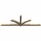 Ekena Millwork Redmond Rough Sawn Timber Gable Bracket, Douglas Fir, 108"W x 36"H x 4"D x 4"F, 8/12 Pitch GBW108X36X0404RED00RDF - alternate 5